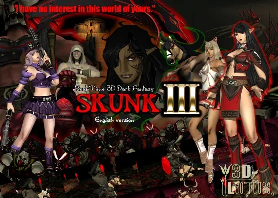 Real-time 3D total violation fantasy “SKUNK III” Godkiller