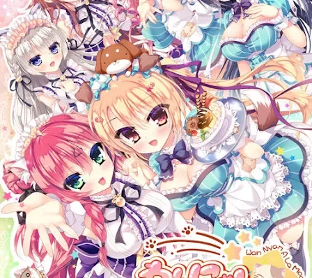 WanNyan ☆ à la mode! ~Which Girl Will You Choose? An Erotic Cat & Dog Café Experience!~ + Full CG